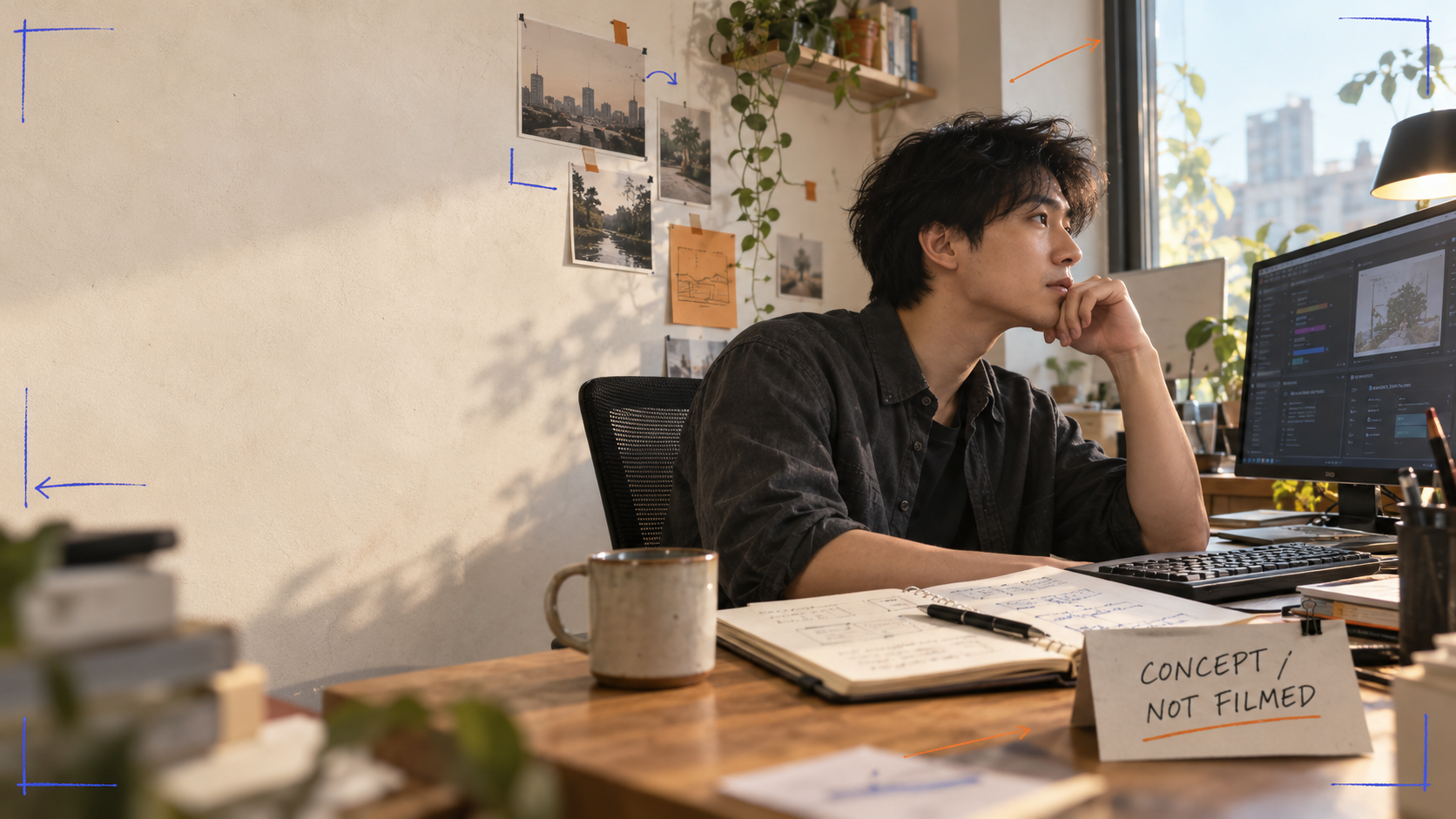 AI在他们手里，AI生成匿名人物概念预演，非真实采访